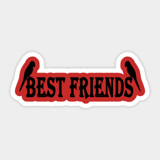 best frinds Sticker